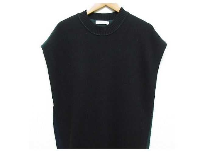 Autre Marque Dorothee Schumacher Strickweste Schwarz Grün Marineblau - Ansicht 3