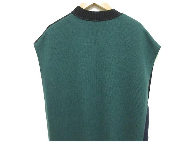 Autre Marque Dorothee Schumacher Strickweste Schwarz Grün Marineblau - Ansicht 4