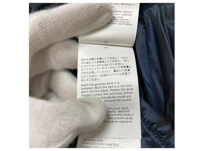 Max Mara The Cube Down Vest Coat Blue Navy blue - view 11