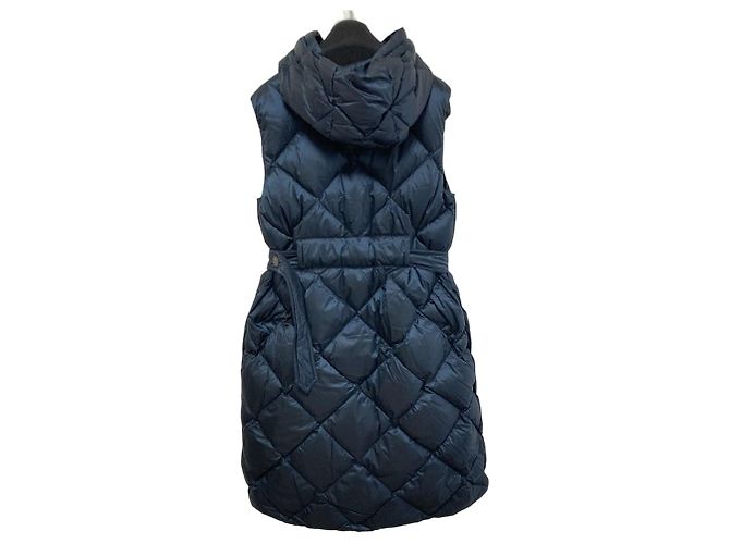 Max Mara The Cube Down Vest Coat Blue Navy blue - view 2