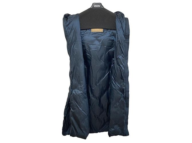 Max Mara The Cube Down Vest Coat Blue Navy blue - view 3