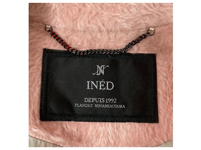 Autre Marque Abrigo de alpaca INED PONTETORTO Rosa - vista 3