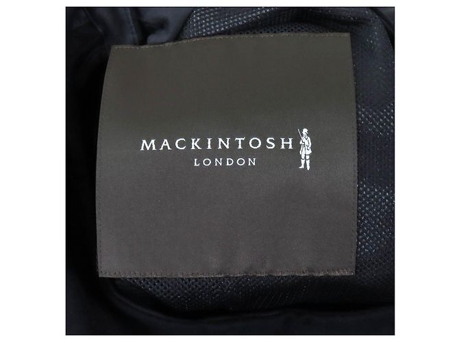Autre Marque Abrigo de lana oficial Mackintosh London Negro - vista 8