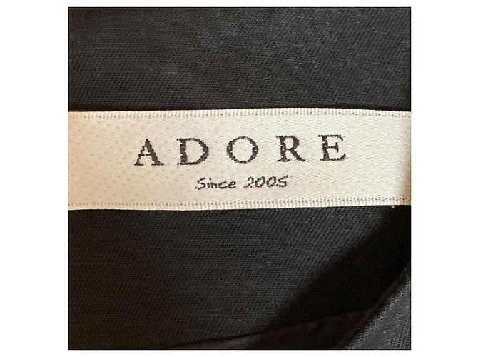Autre Marque Vestido evasê ADORE Key Neck Preto - vista 5