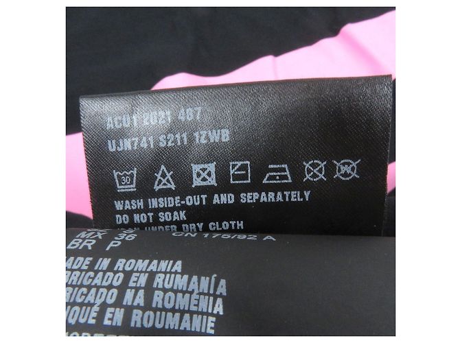 Prada Triangle Logo Cotton T-shirt Black - view 7