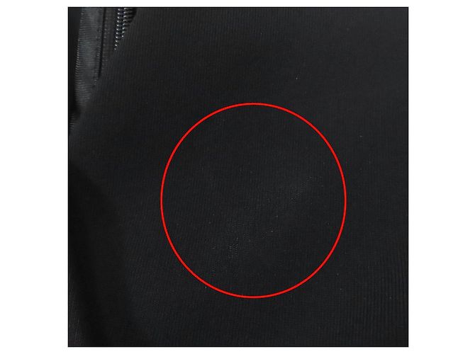 Gucci Jersey-Kleid mit V-Ausschnitt Schwarz - Ansicht 12