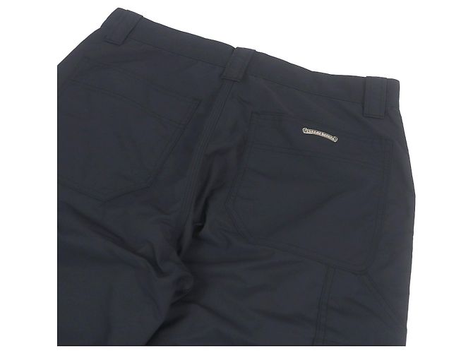 Pantaloni Chrome Hearts Carpenter in pelle e nylon Blu Blu navy - vista 4