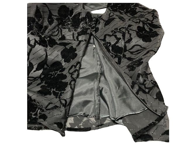Autre Marque Conjunto 23ku Flocky Print Negro - vista 12