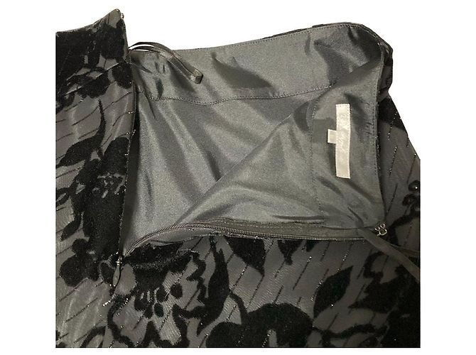 Autre Marque Conjunto 23ku Flocky Print Negro - vista 14