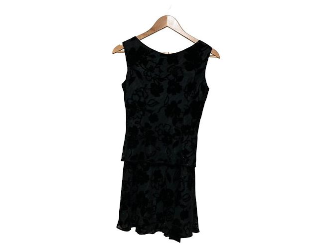 Autre Marque Conjunto 23ku Flocky Print Negro - vista 2