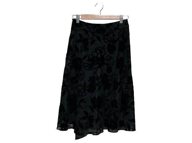 Autre Marque Conjunto 23ku Flocky Print Negro - vista 6