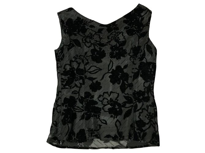 Autre Marque Conjunto 23ku Flocky Print Negro - vista 8