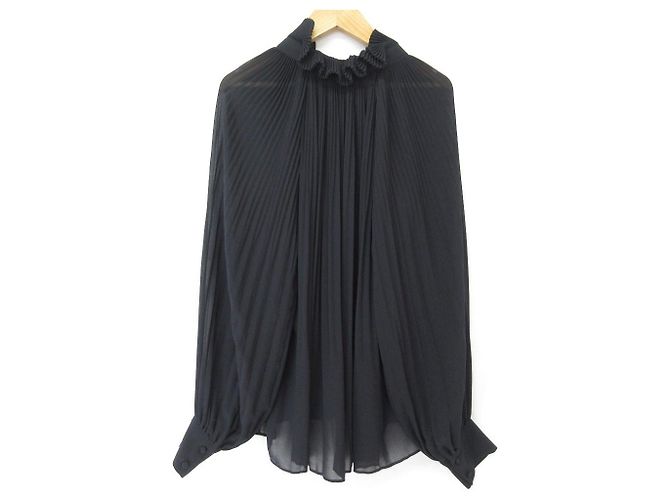 Autre Marque Blusa plisada L'UNE azul marino - vista 2