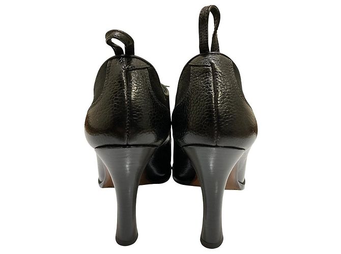 Autre Marque Stivaletti stringati in pelle Brooks Brothers Nero - vista 10
