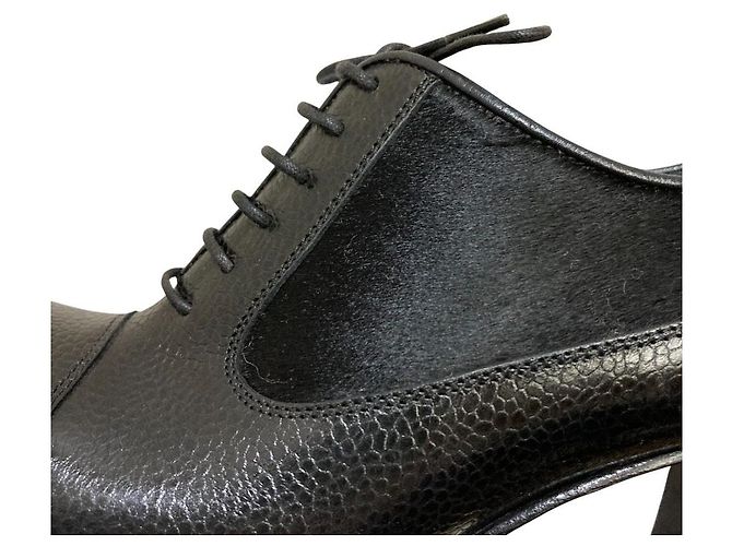Autre Marque Stivaletti stringati in pelle Brooks Brothers Nero - vista 11