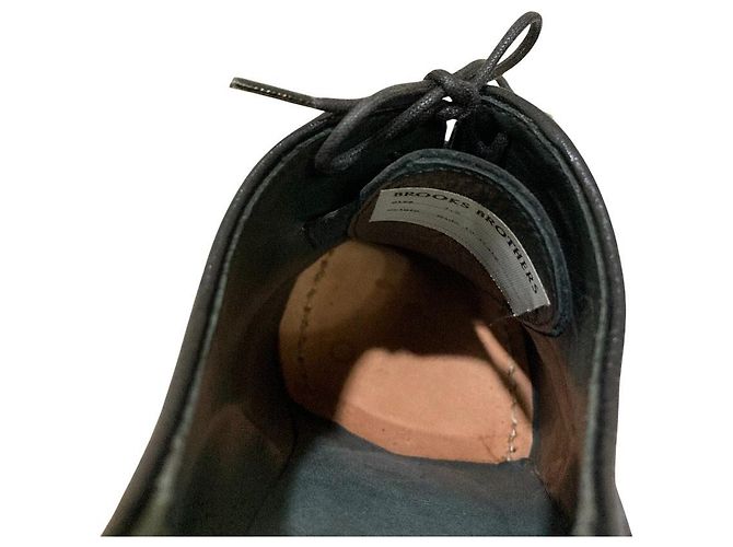 Autre Marque Stivaletti stringati in pelle Brooks Brothers Nero - vista 13