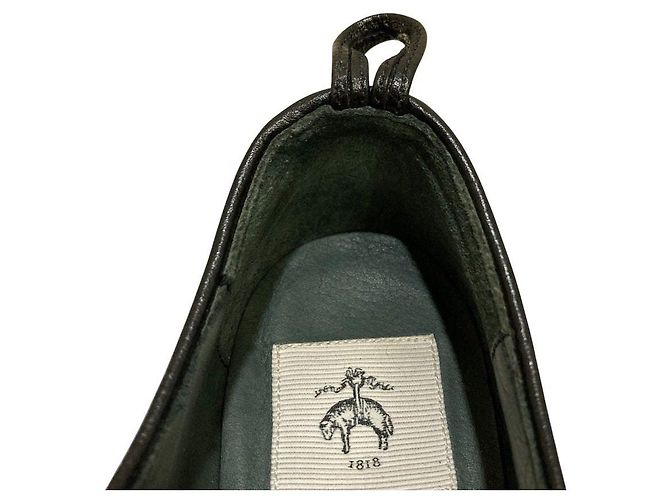 Autre Marque Stivaletti stringati in pelle Brooks Brothers Nero - vista 6
