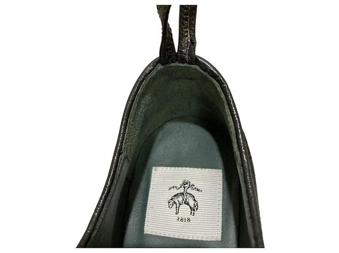 Autre Marque Stivaletti stringati in pelle Brooks Brothers Nero - vista 7