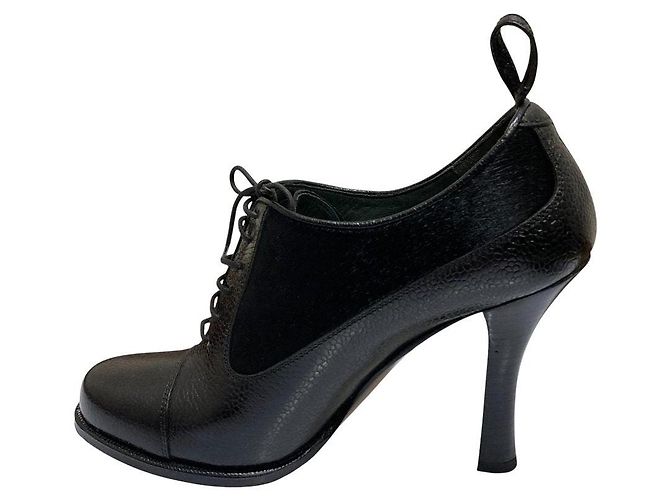 Autre Marque Stivaletti stringati in pelle Brooks Brothers Nero - vista 8