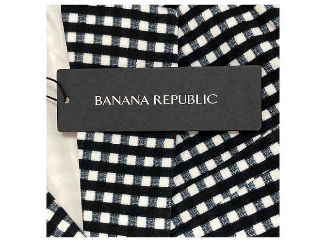 Autre Marque Giacca sartoriale a quadri Banana Republic Nero - vista 10