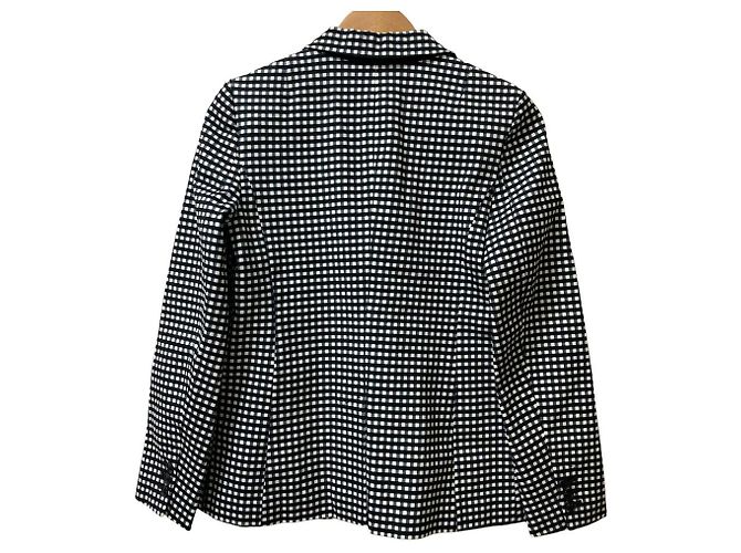 Autre Marque Giacca sartoriale a quadri Banana Republic Nero - vista 3