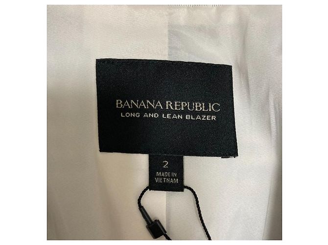 Autre Marque Giacca sartoriale a quadri Banana Republic Nero - vista 4