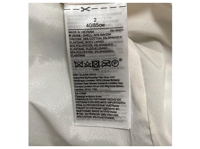 Autre Marque Giacca sartoriale a quadri Banana Republic Nero - vista 5