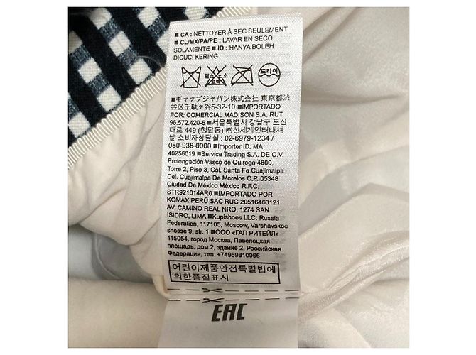 Autre Marque Giacca sartoriale a quadri Banana Republic Nero - vista 8