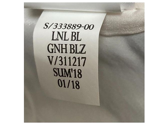 Autre Marque Giacca sartoriale a quadri Banana Republic Nero - vista 9