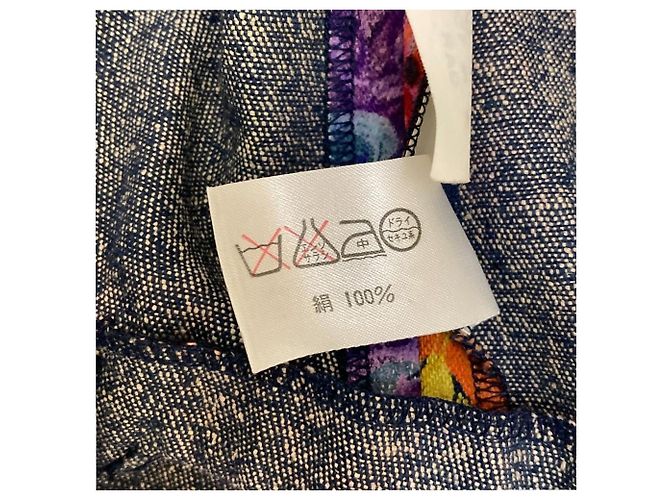 LEONARD Flower Print Silk Denim Jacket Multiple colors - view 9