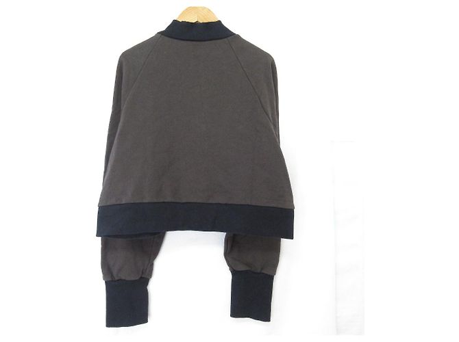 Autre Marque soyy. pullover en coton color scheme Marron - vue 2