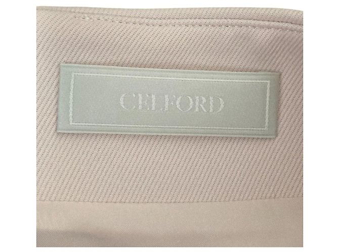 Autre Marque Abito CELFORD Triple Cross Rosa Beige - vista 4