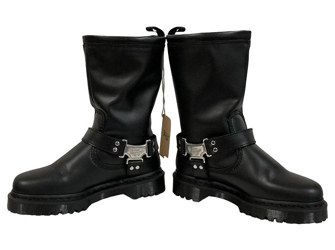 Autre Marque Stivali Dr. Martens Anistone Hi Nero - vista 4