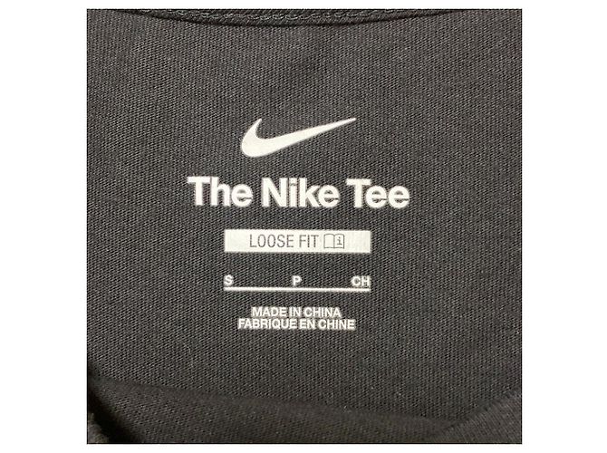 Autre Marque Nike Oversized Long Sleeve T-Shirt Schwarz Grün - Ansicht 4