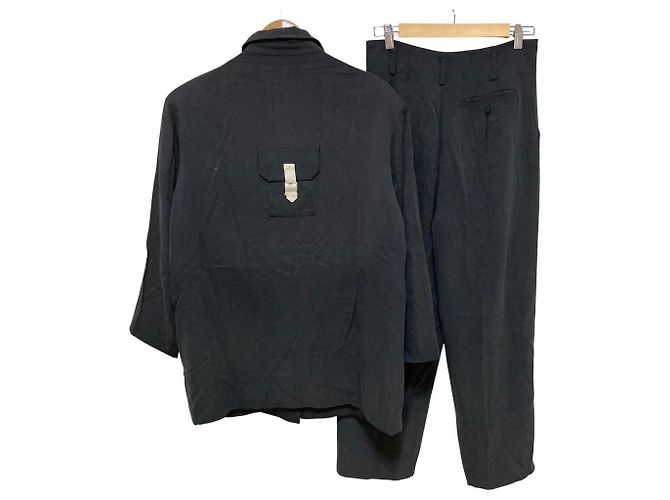 Autre Marque Completo giacca-camicia e pantaloni Olleborebla Alberobello Nero - vista 2