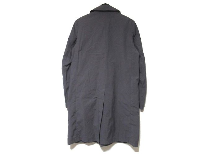 Autre Marque Cappotto in taffetà stretch Ny/Co Attachment Marrone Grigio antracite - vista 2