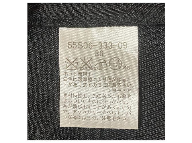 Autre Marque BLUE LABEL CRESTBRIDGE Shadow Check Ausgestellter Rock Schwarz - Ansicht 5