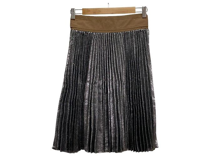 Autre Marque Falda plisada 3.1 Phillip Lim Plata - vista 2