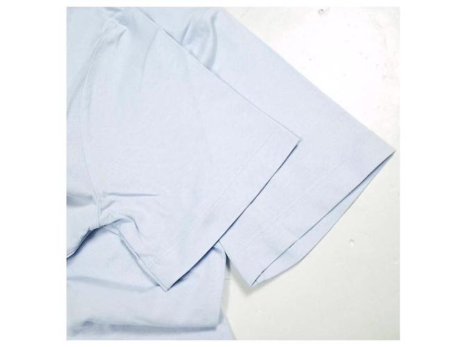 Camiseta bordada de jersey de algodón orgánico Marni Azul - vista 7