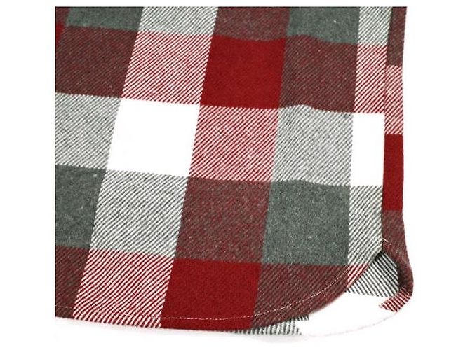 Autre Marque B omnivore BLOCK CHECK SHIRTS Camisa de flanela Vermelho - vista 6