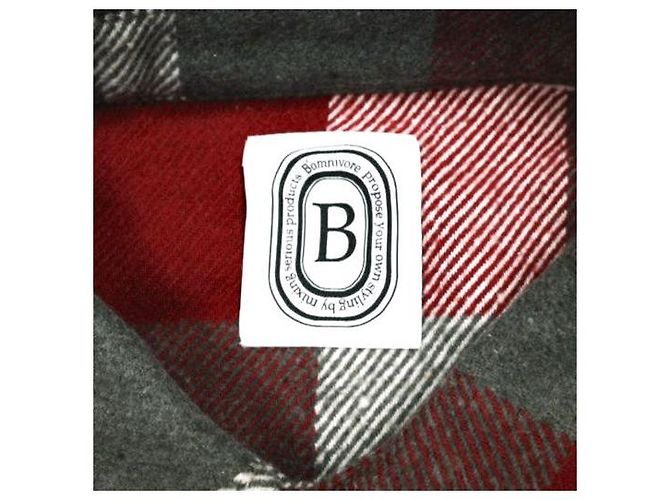 Autre Marque B omnivore BLOCK CHECK SHIRTS Camisa de flanela Vermelho - vista 7