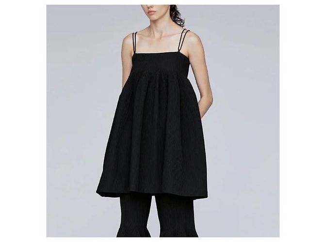 Autre Marque CFCL HYPHA STRAP Minikleid
Polyester-Kleid Schwarz - Ansicht 3