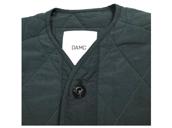 Autre Marque OAMC COMBAT LINER JACKET Nylon Polyester Jacke Blau - Ansicht 5