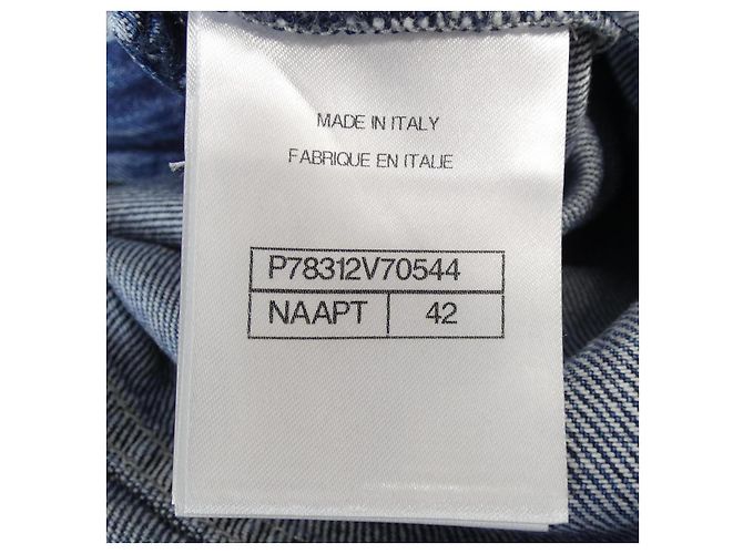 Jeans Chanel LOOK36 Blu Blu navy - vista 4