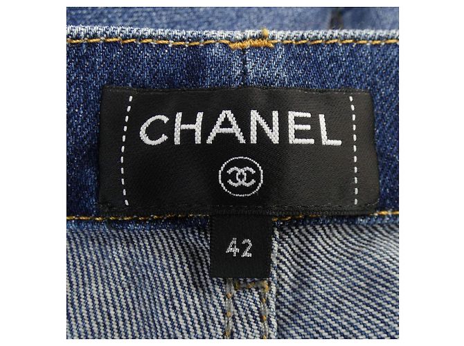 Jeans Chanel LOOK36 Blu Blu navy - vista 5