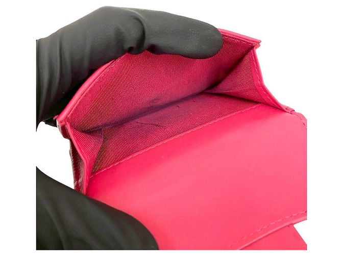 Chanel 2.55 Lammleder Trifold Geldbörse Pink - Ansicht 10