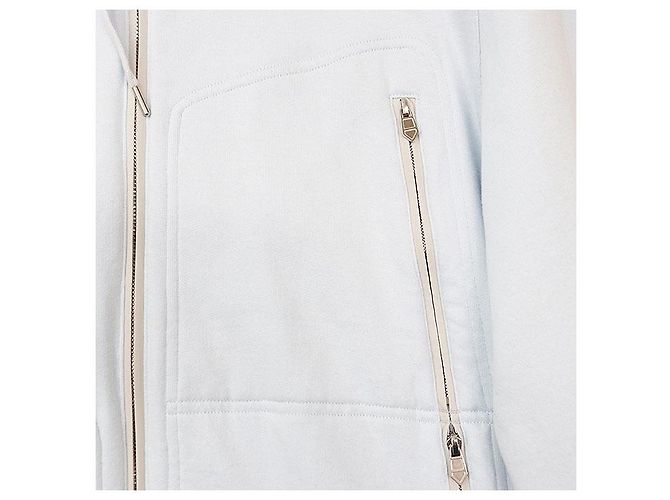 Hermès Sweatshirt aus Baumwolle Blau - Ansicht 12