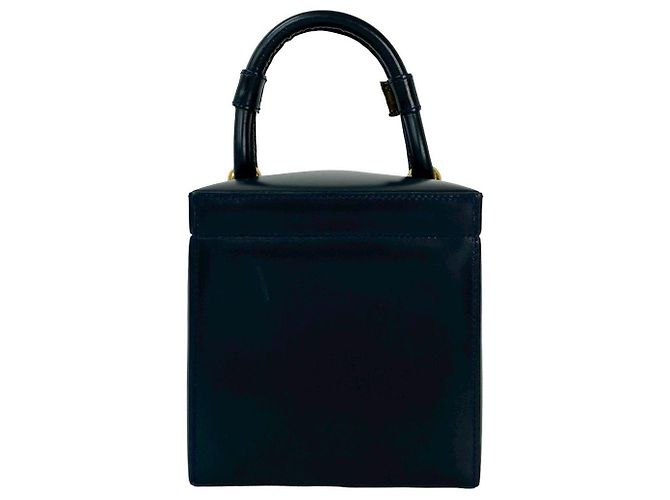 Bolsa Loewe Anagram em couro de bezerro Azul Azul marinho - vista 7
