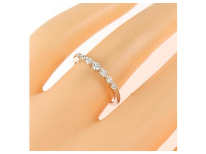 Autre Marque Ponte Vecchio Au750 Diamantring Silber - Ansicht 5