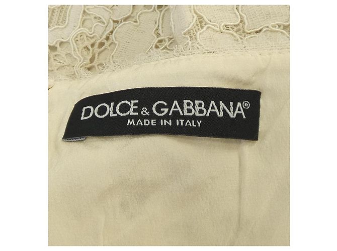 Dolce & Gabbana Vestido Dolce&Gabbana Blanco - vista 4
